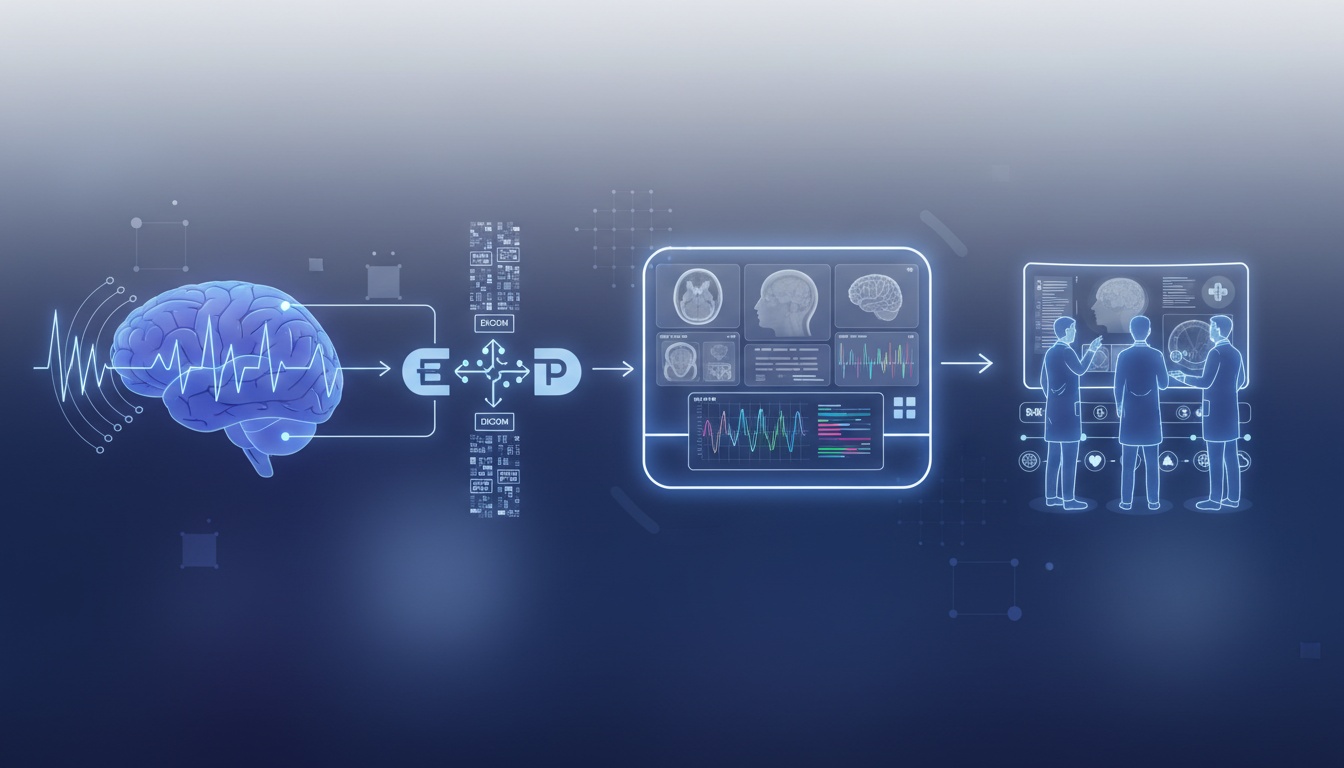 Integrating EEG with PACS - Enhancing Neurological Diagnostics - Created by PostDICOM